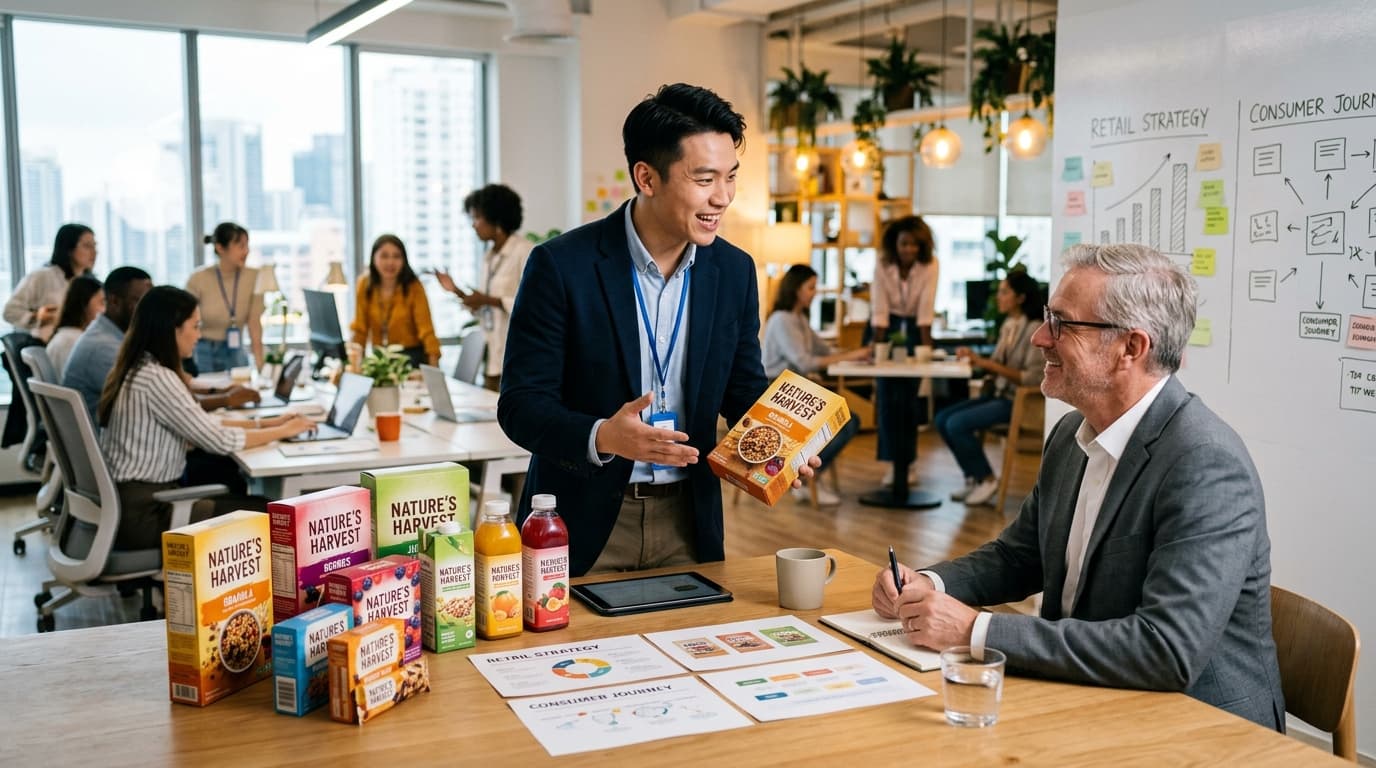 GOGUSA CPG branding and retail strategy team
