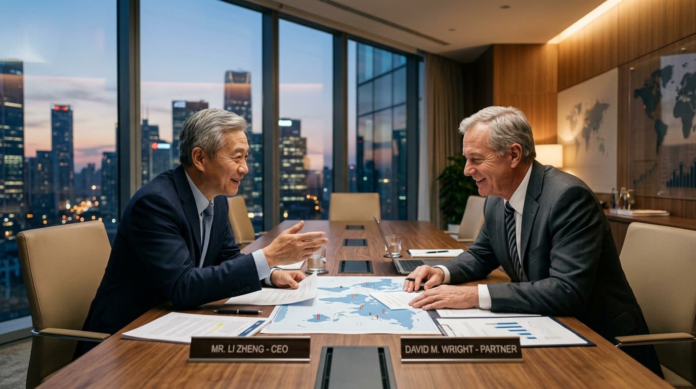 GOGUSA USA and China team in strategic business meeting